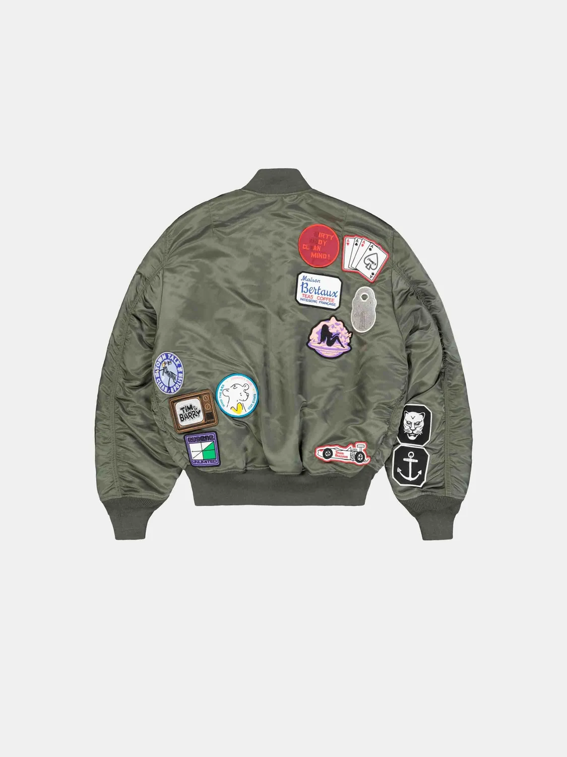 Alpha Industries Bunney MA-1 blouson vert vintage collector