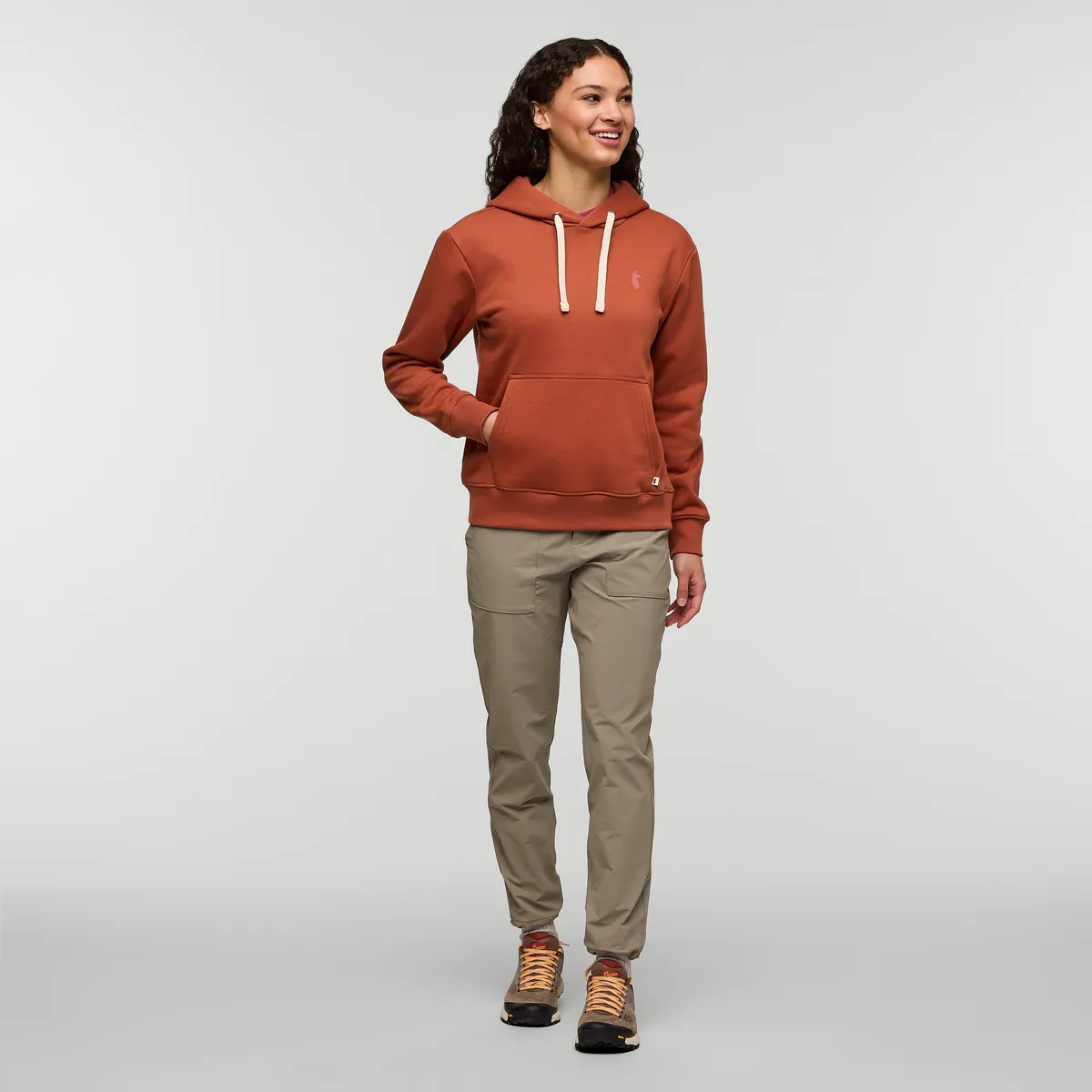 Cotopaxi Up and Up sweat hoodie femme Faded Brick molleton