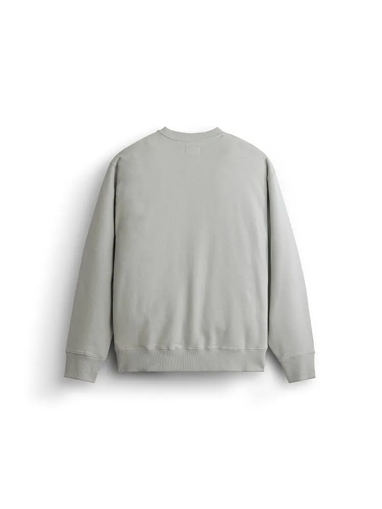 Alpha Industries Essential Gen II sweat Light Gray coton