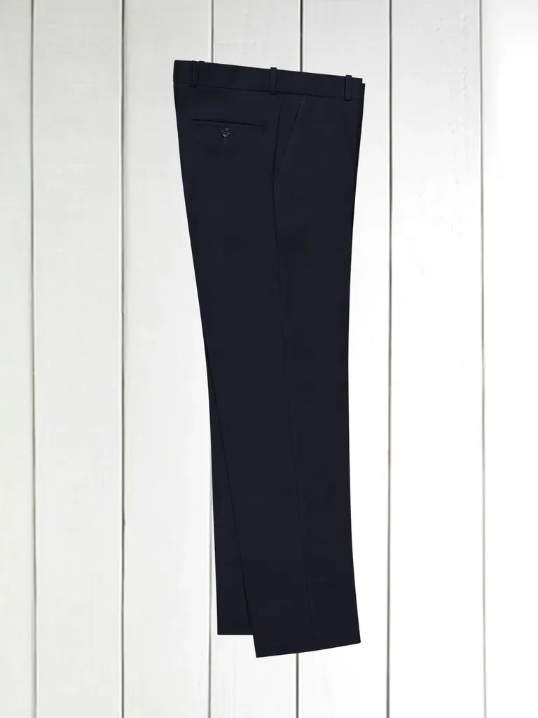 Hollington Siza pantalon bleu marine toile coton déperlant