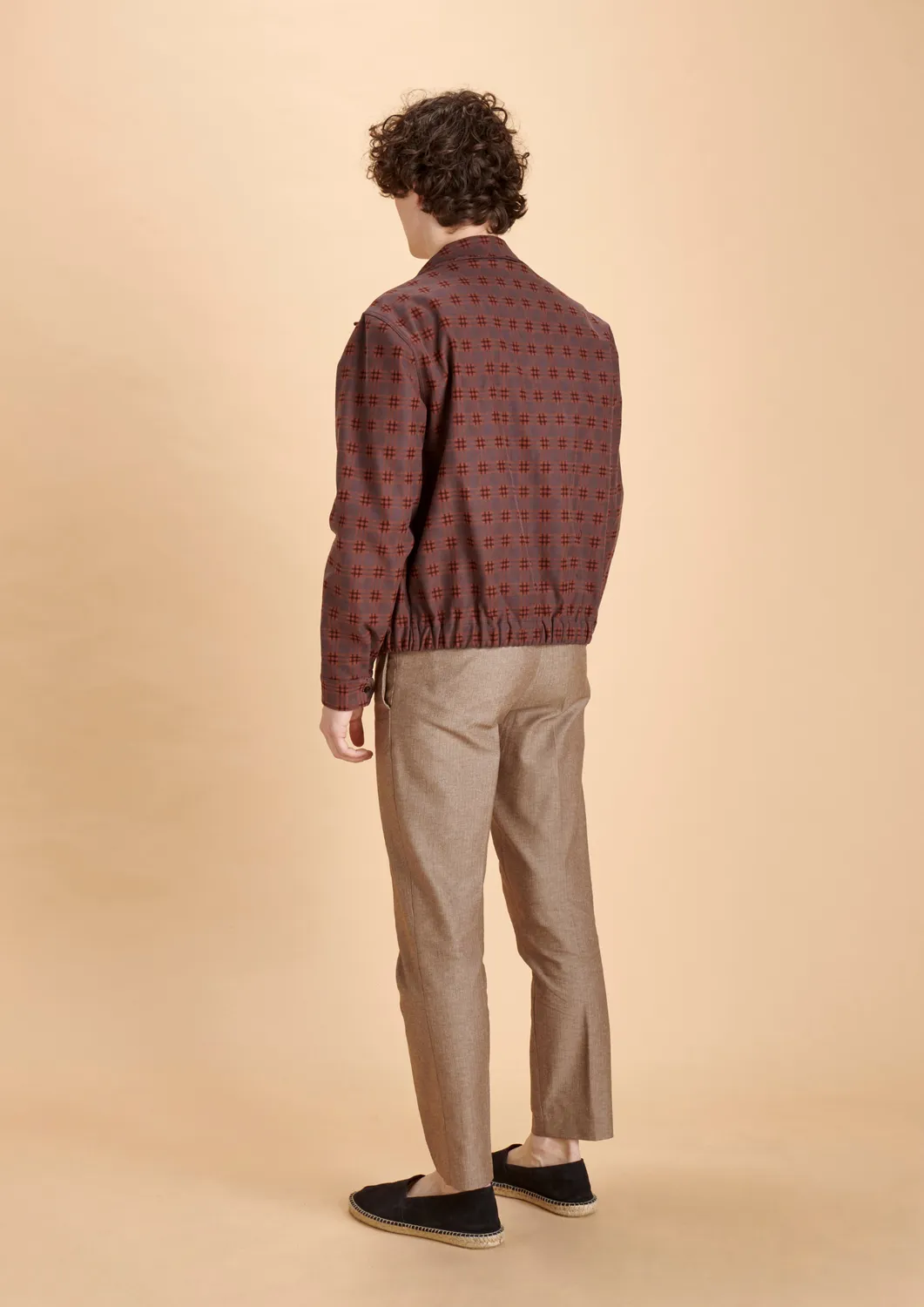 SOUBACQ Via blouson gabardine technique graphique