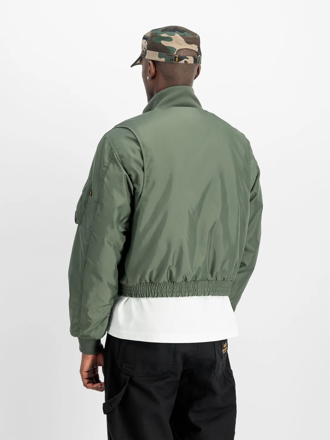 Alpha Industries G-8 WEP 1973 bomber heritage sage