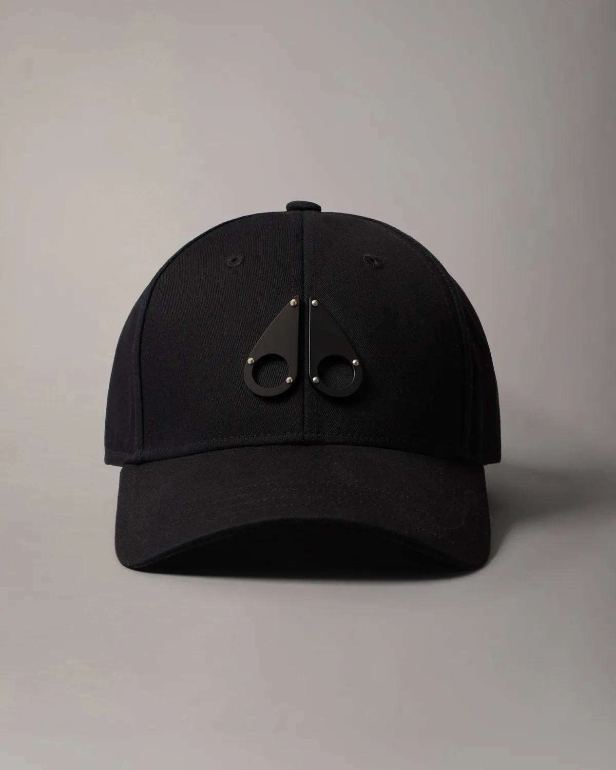 Moose Knuckles Logo Icon Casquette baseball noir