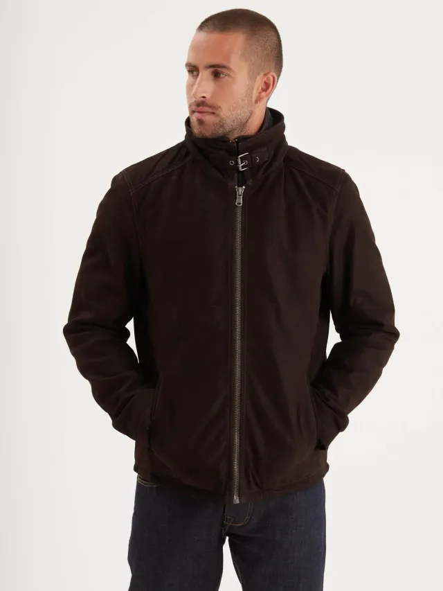 Daytona Ford blouson cuir marron vachette