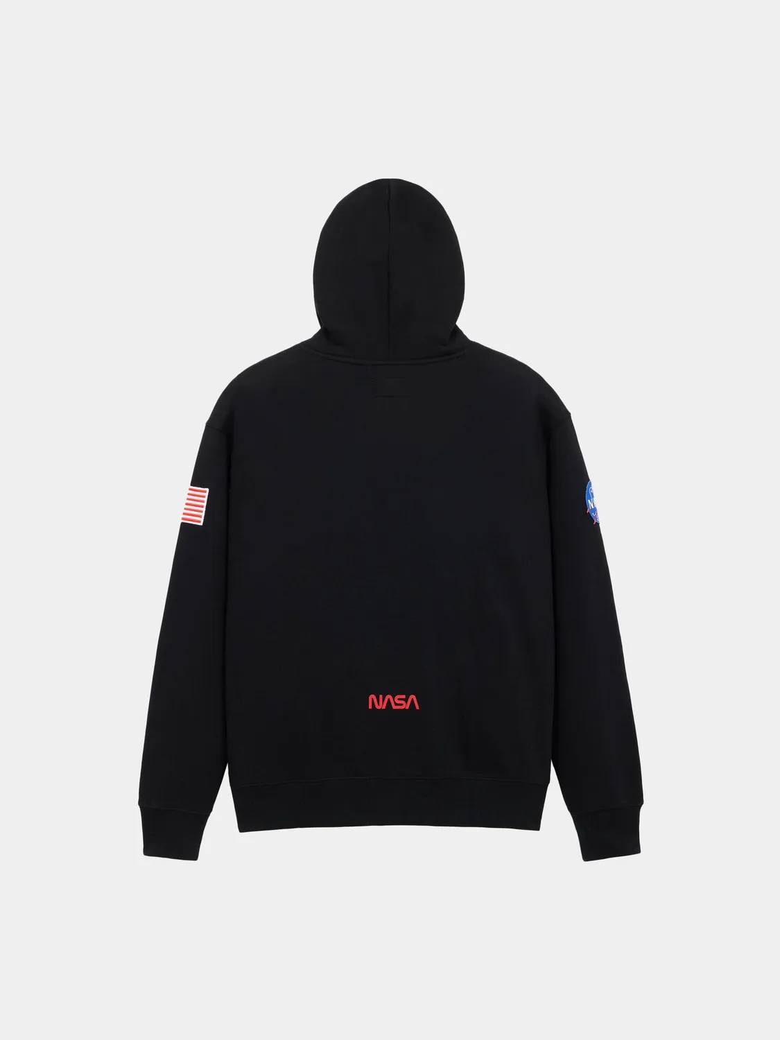 Alpha Industries NASA Essential hoodie sweat noir coton