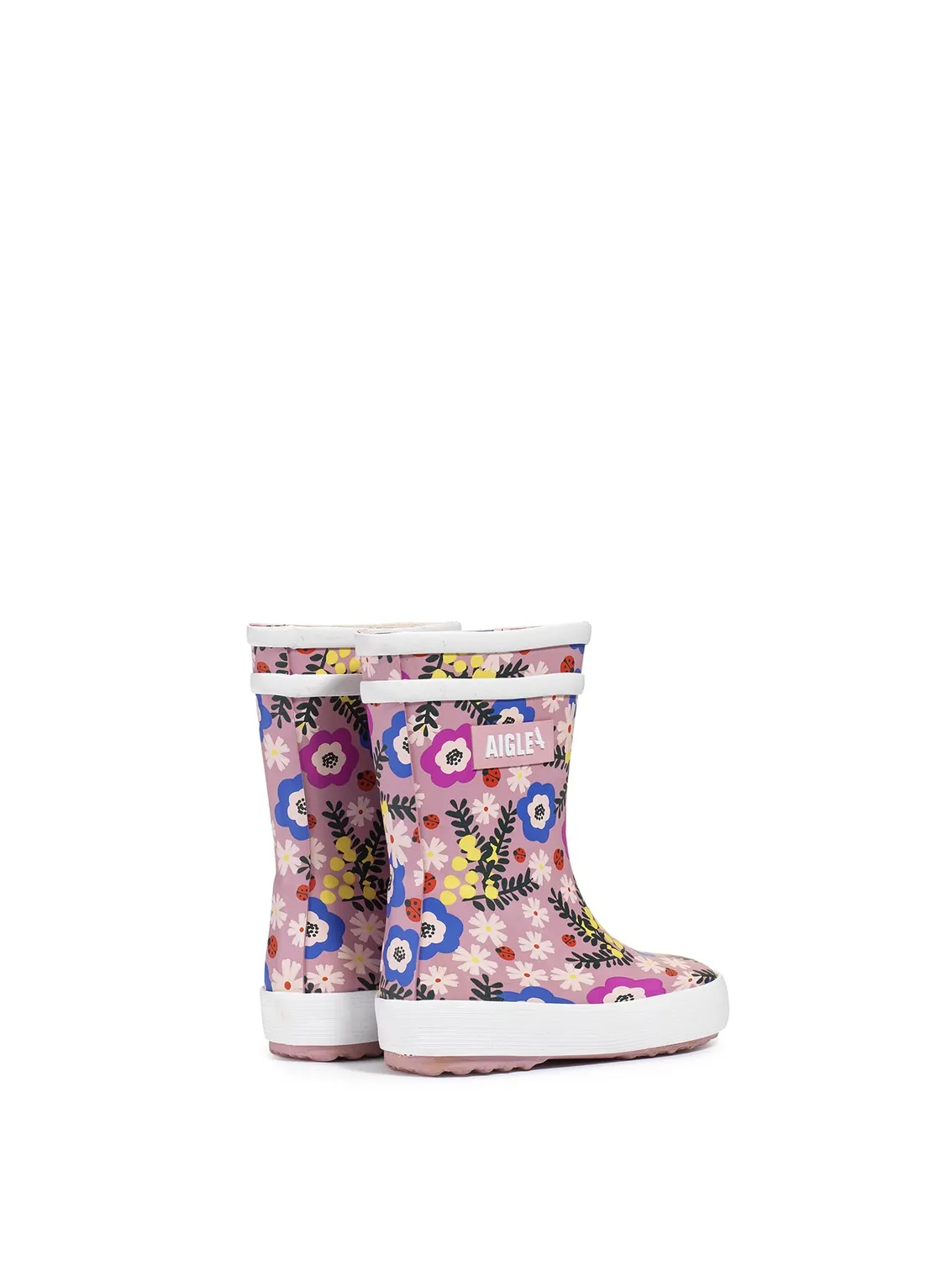 Aigle Baby Flac Play2 botte pluie Flower Power