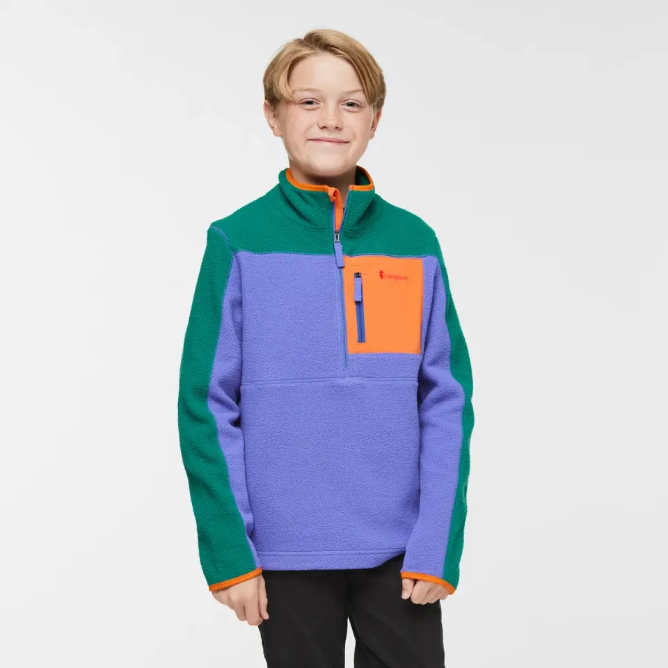 Cotopaxi Abrazo veste polaire enfant demi-zip recyclée