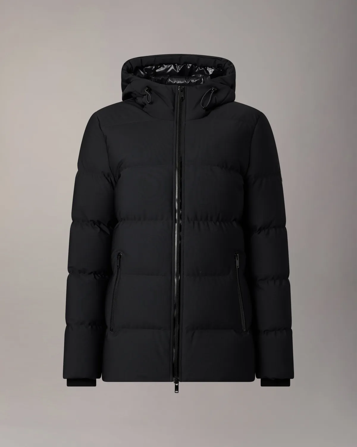 Moose Knuckles Soho 3Q doudoune noire mi-longue