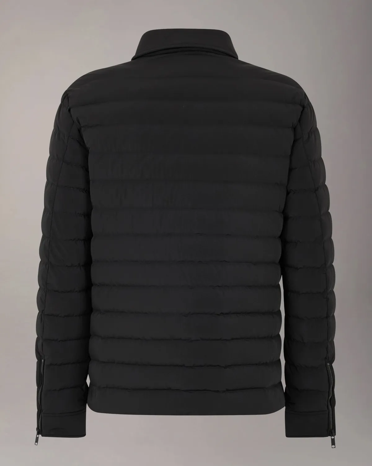 Moose Knuckles Lennox Shirt veste noire matelassée