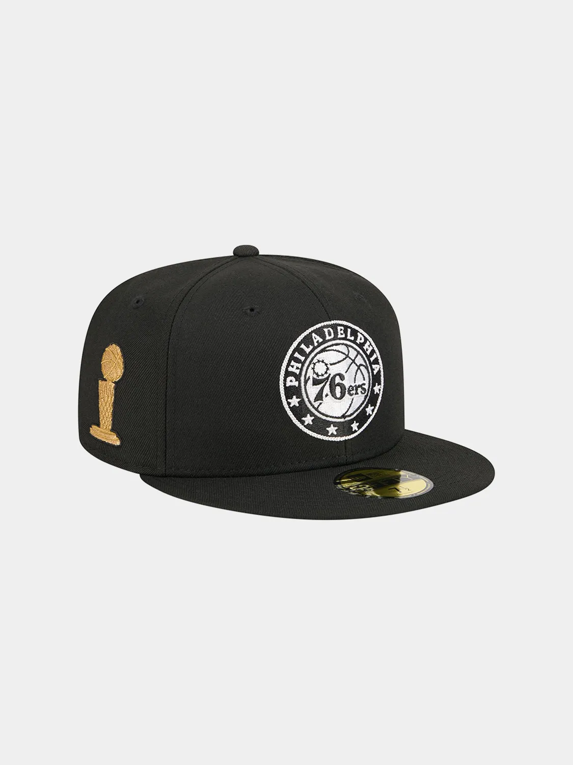 Alpha Industries 76ers 59Fifty casquette fitted noire