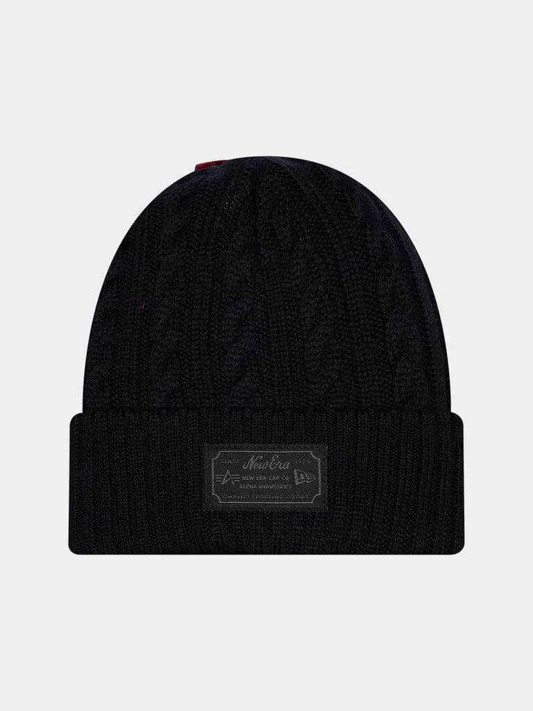 Alpha Industries Chicago Bears New Era Short Cuff bonnet navy