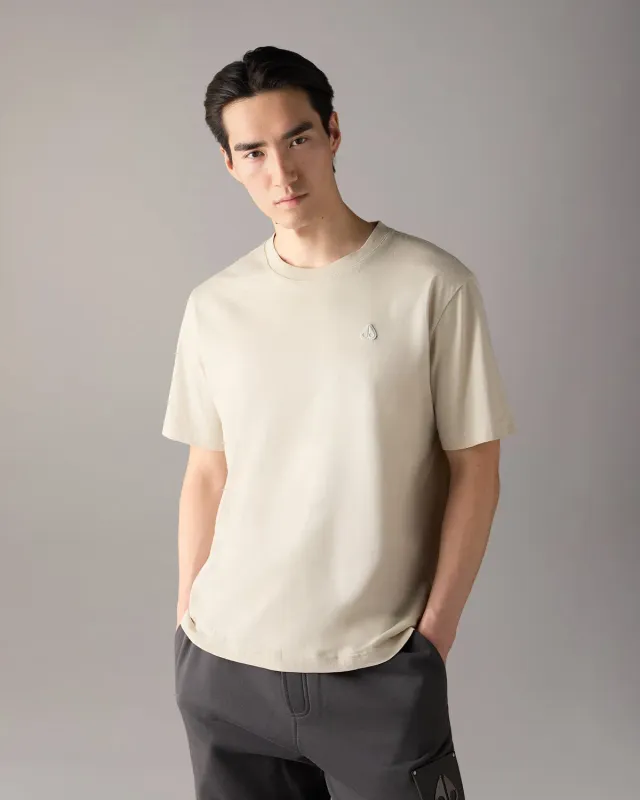 Moose Knuckles Yul Classic T-Shirt Alabaster Coton