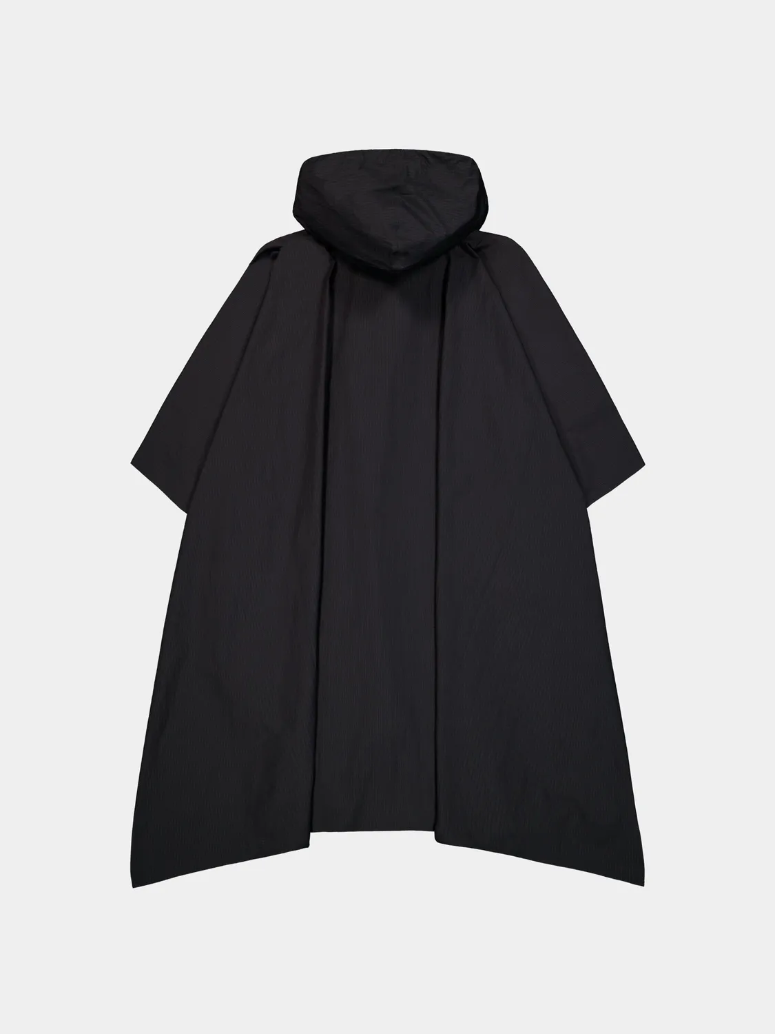 Alpha Industries cape de pluie noire packable taille unique