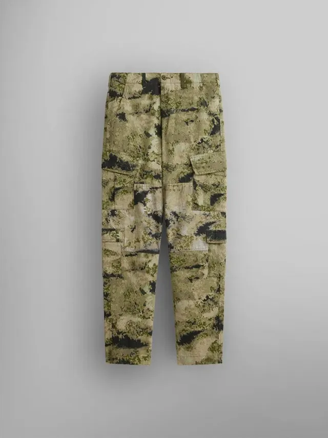 Alpha Industries ACU pantalon cargo camouflage vert