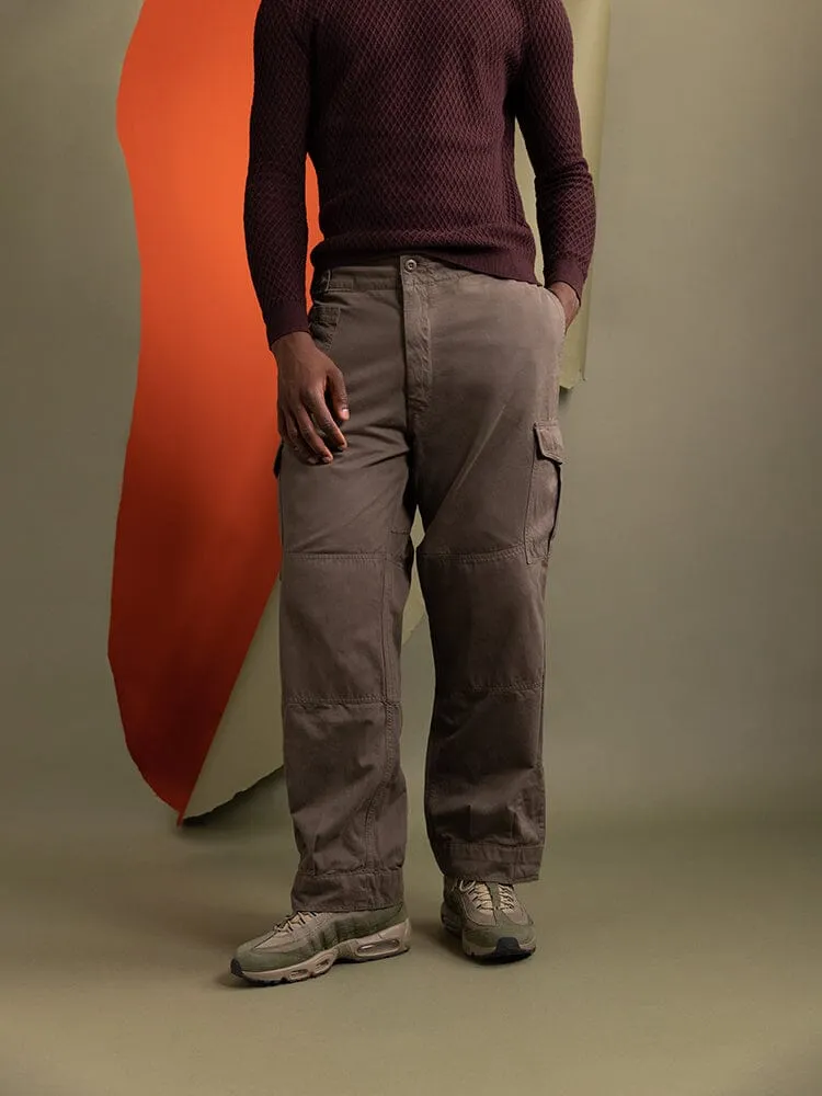 Alpha Industries M-64 pantalon cargo homme coyote coton