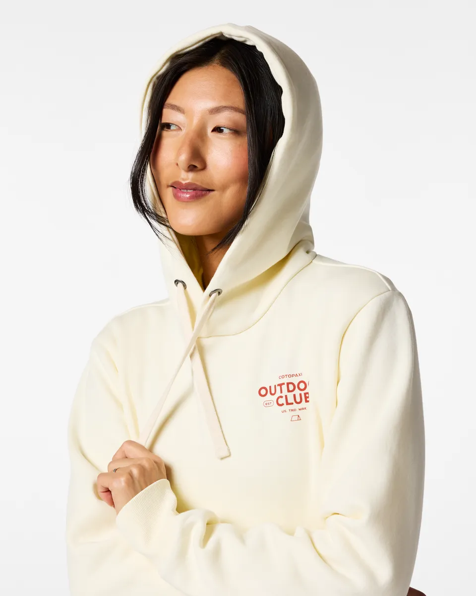 Cotopaxi Outdoor Club Hoodie sweat femme molleton Bone