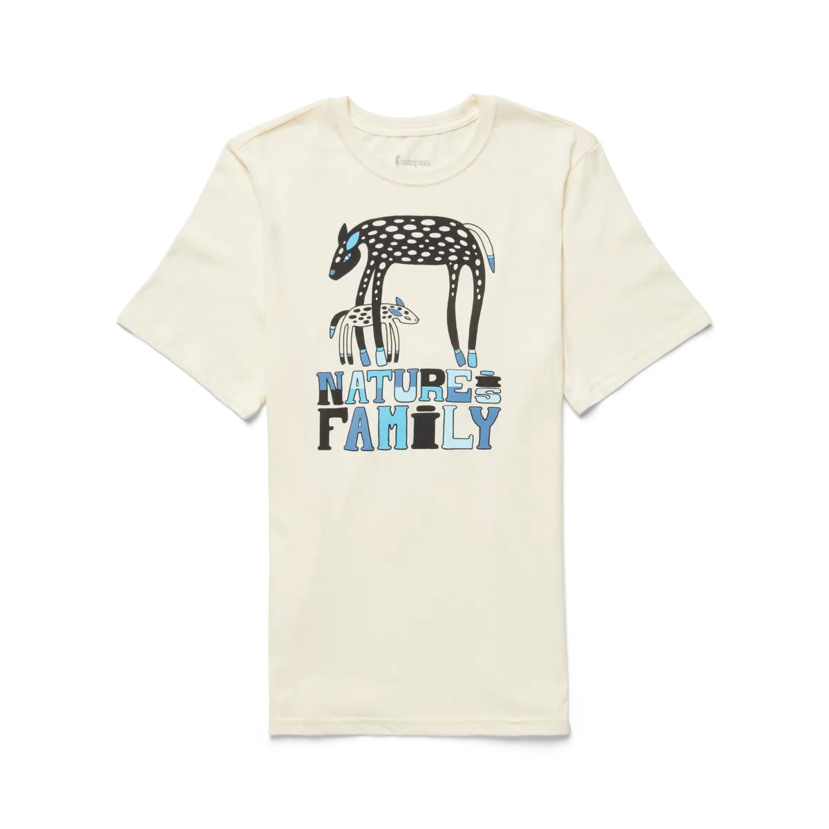 Cotopaxi Nature Is Family t-shirt homme beige coton