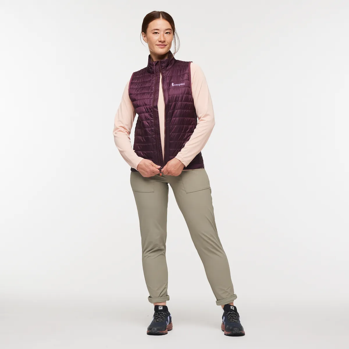 Cotopaxi Capa gilet matelassé femme wine