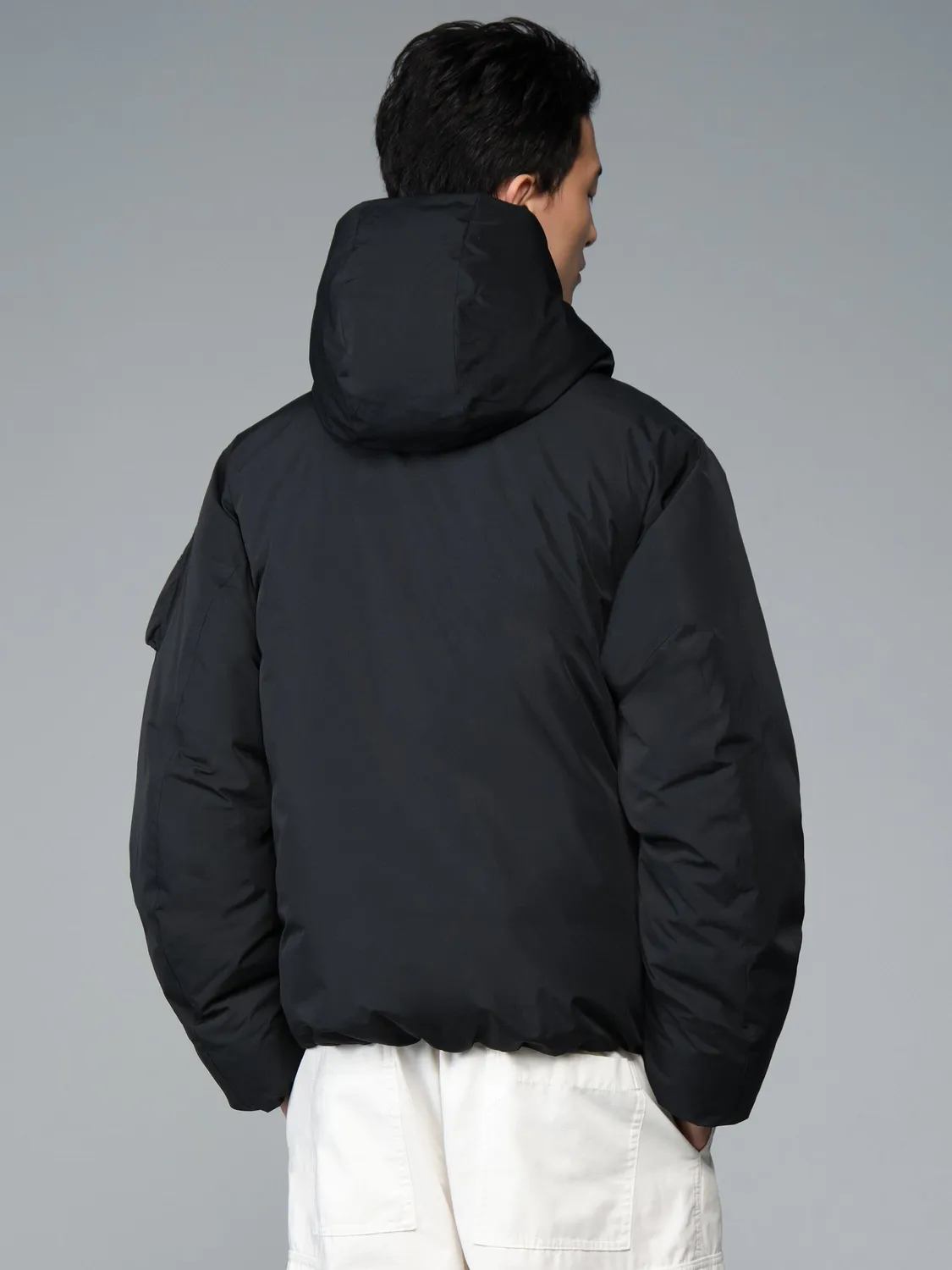 Alpha Industries Lee parka puffer noir matelassée