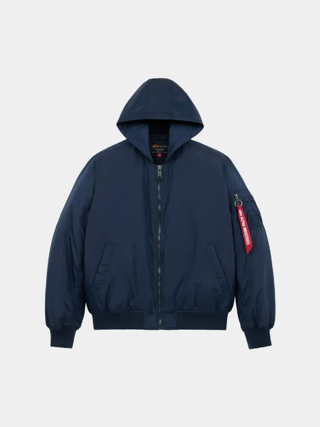 Alpha Industries MA-1 Hooded blouson bomber oxford capuche