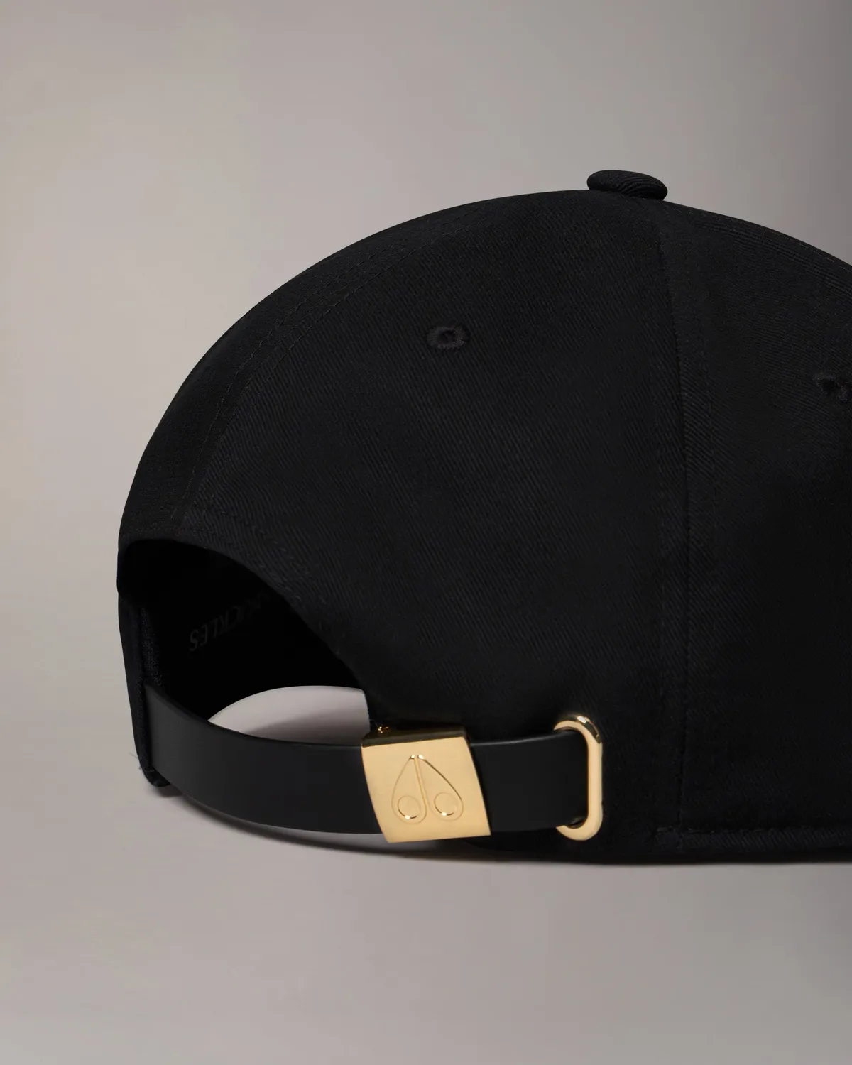 Moose Knuckles Gold Series casquette baseball noire