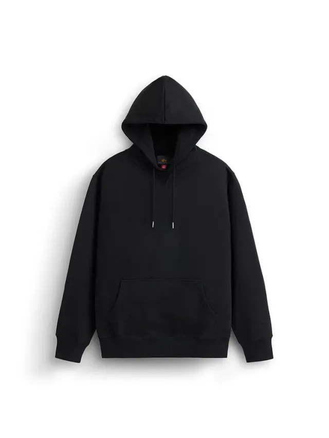 Alpha Industries Essential sweat capuche noir Gen II coton