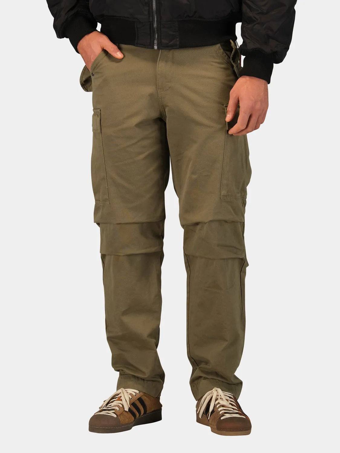 Alpha Industries M-65 pantalon cargo vert OG-107