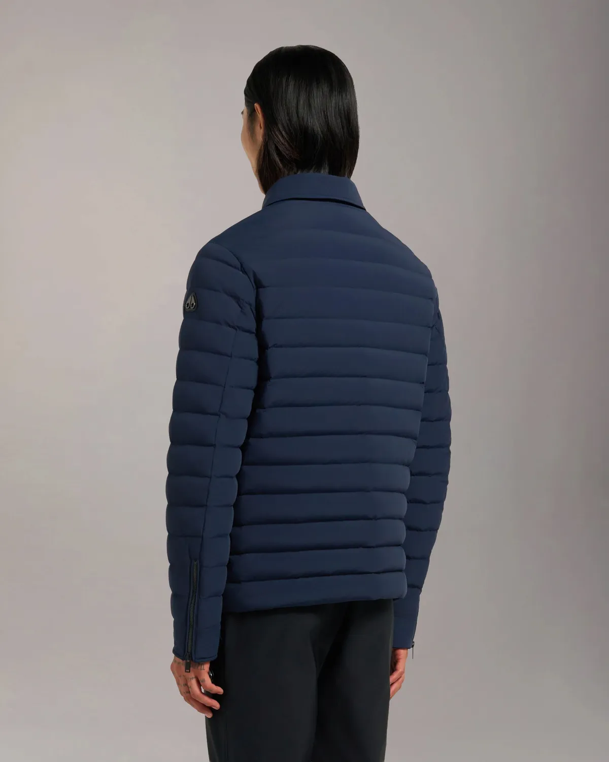 Moose Knuckles Lennox Shirt Jacket veste navy