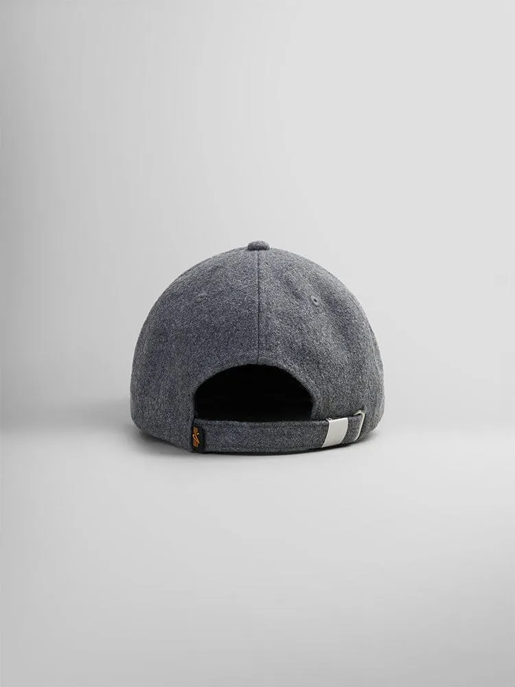 Alpha Industries Wool Cap casquette gris laine chaude