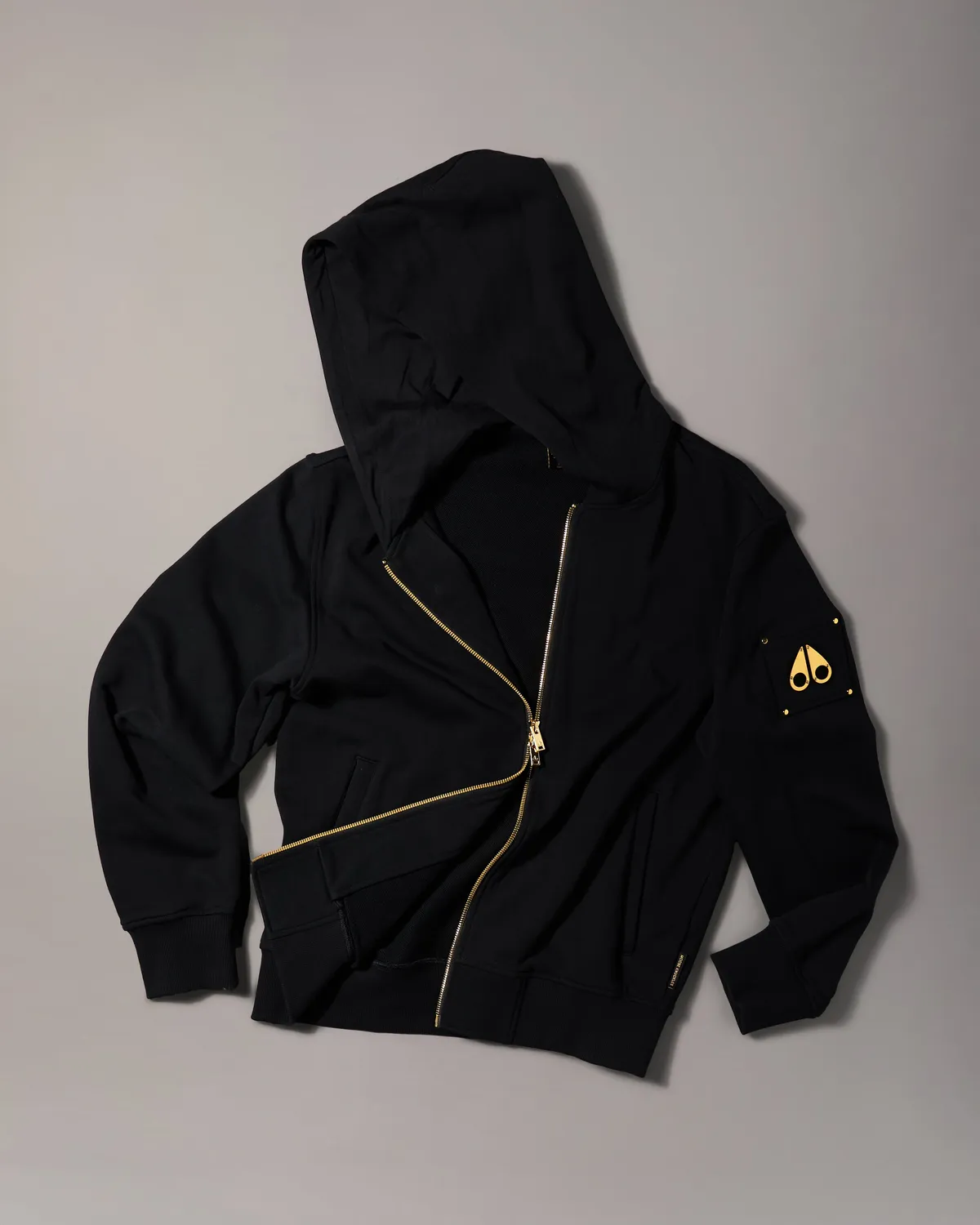 Moose Knuckles Hartsfield hoodie zippé noir