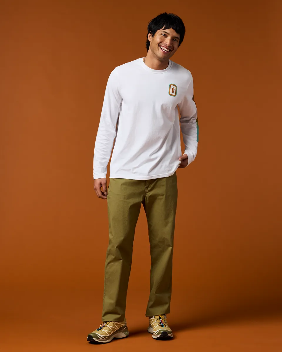Cotopaxi Radiant Llama t-shirt manche longue Blanc