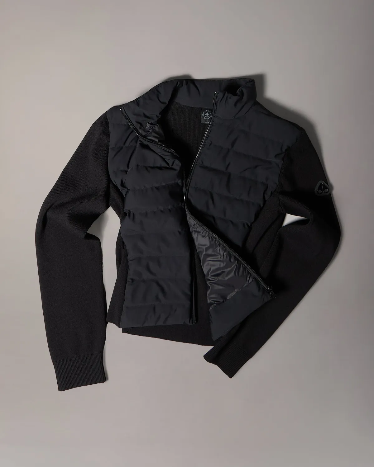 Moose Knuckles Soho Hybrid doudoune noire