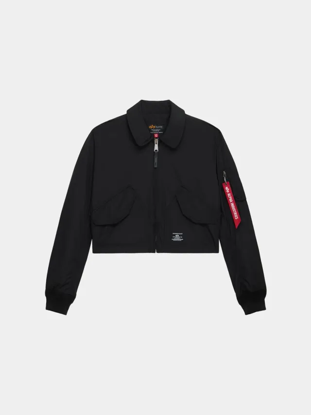 Alpha Industries CWU 36/P bomber femme noir déperlant