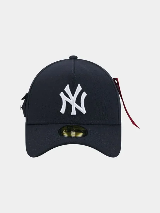 Alpha Industries Yankees 59FORTY A-Frame casquette fitted navy brodée