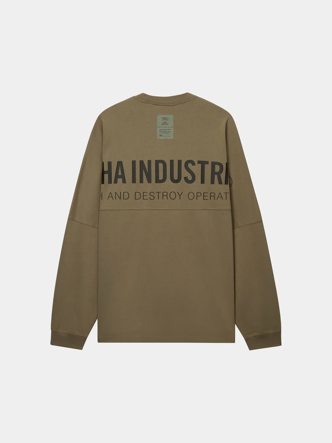 Alpha Industries UNFRM t-shirt manches longues TAN coton