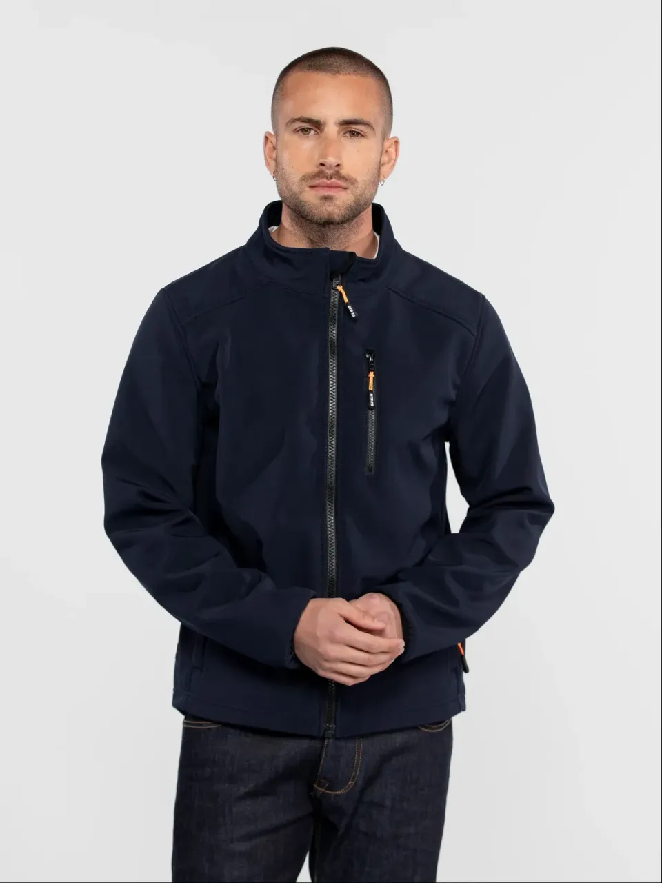 DAYTONA Bodylong veste softshell homme navy