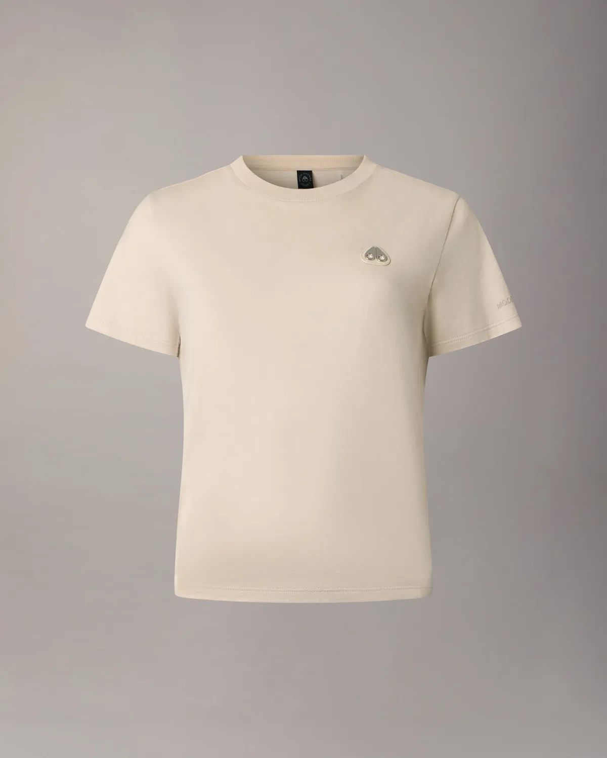 Moose Knuckles Crescent t-shirt albâtre coton