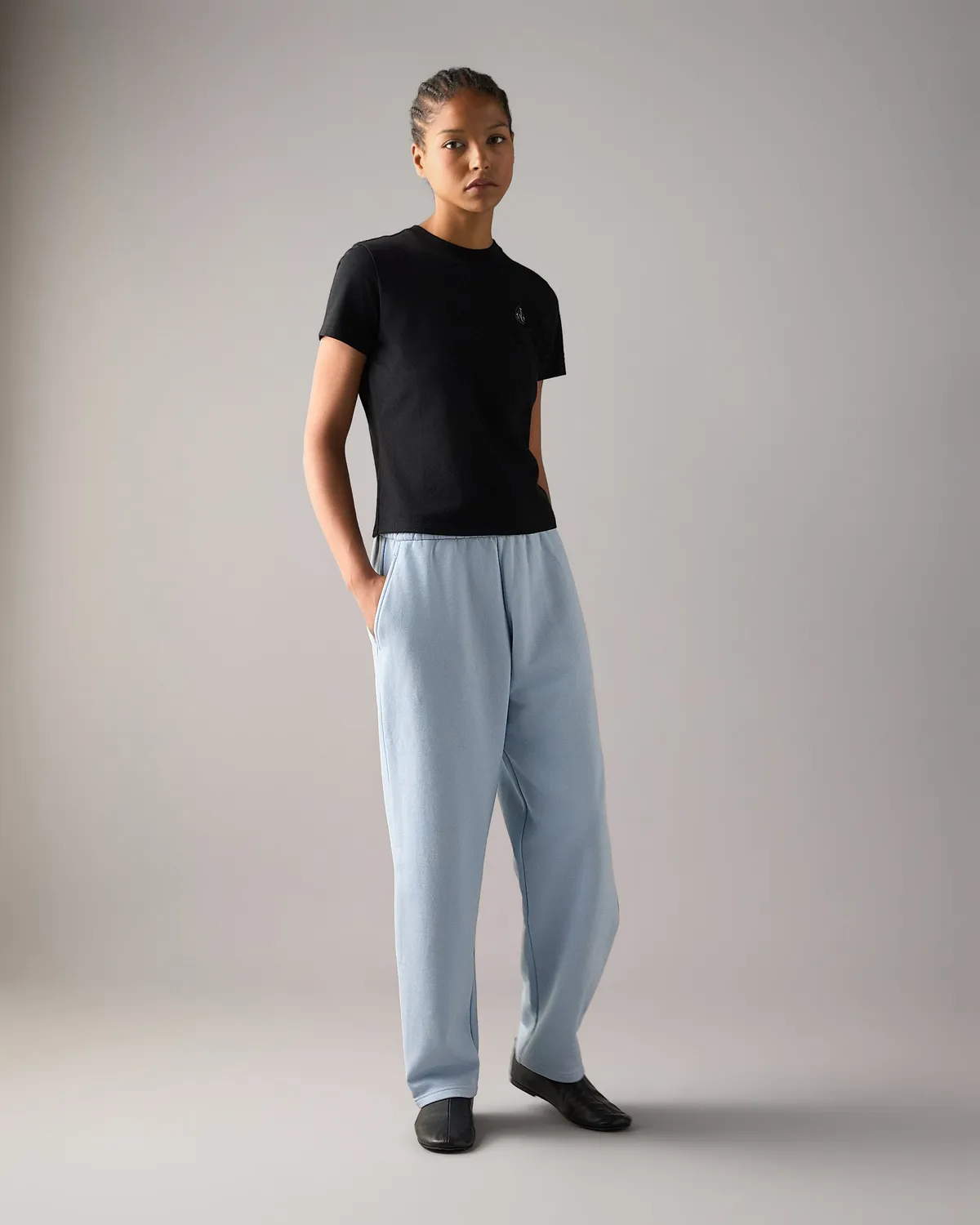 Moose Knuckles Crescent T-Shirt noir femme coton