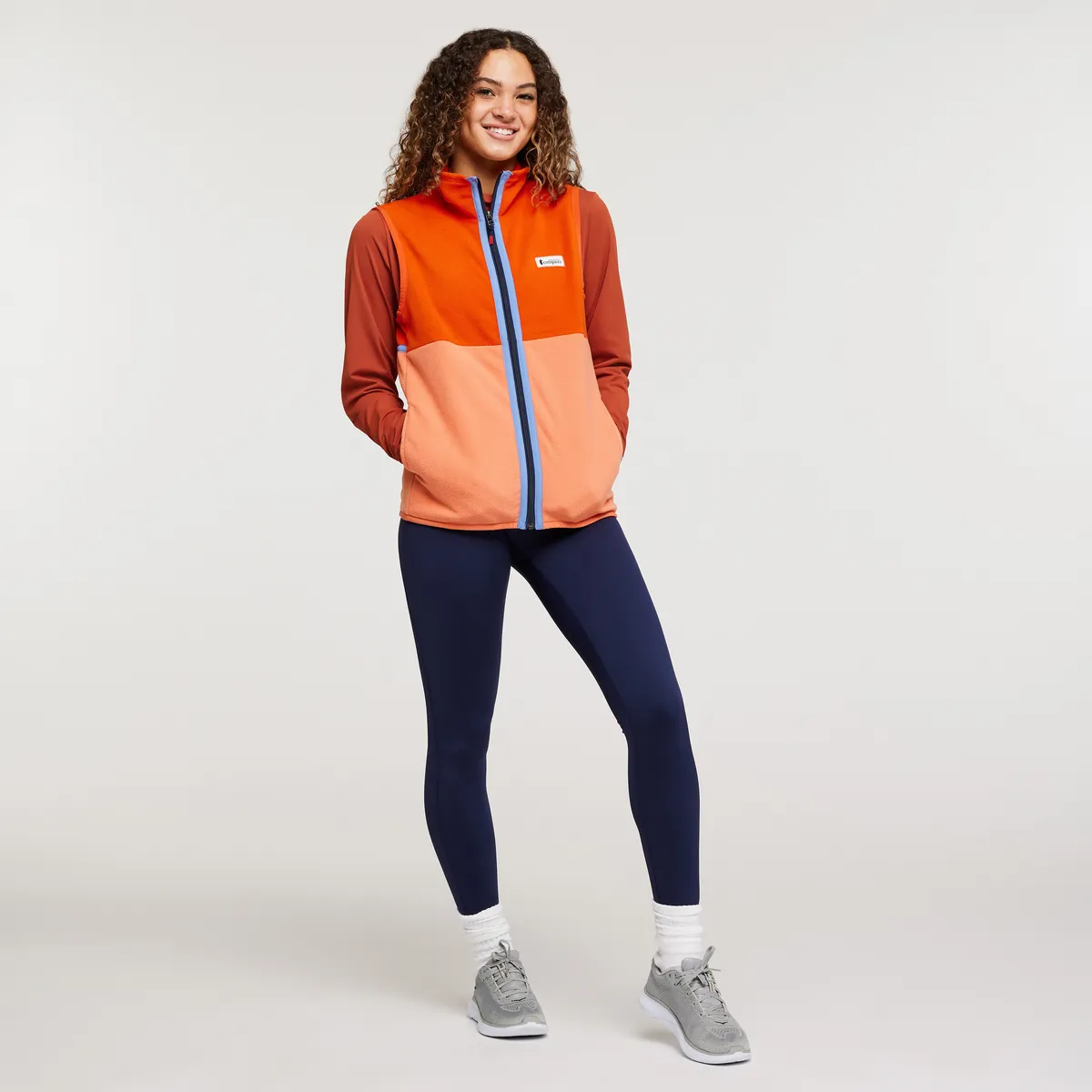 Cotopaxi Amado gilet polaire femme graphite léger