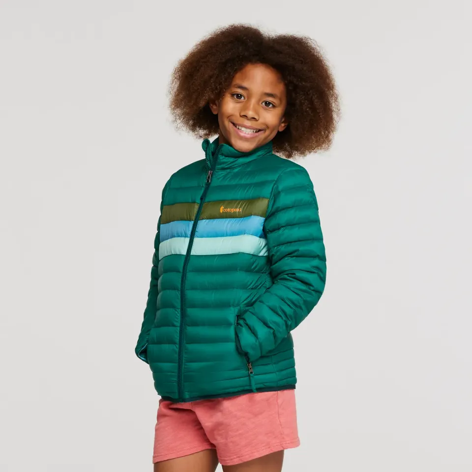 Cotopaxi Fuego doudoune enfant Greenery duvet compressible