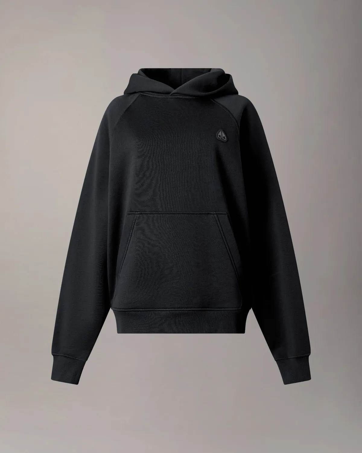 Moose Knuckles Yul hoodie noir coton