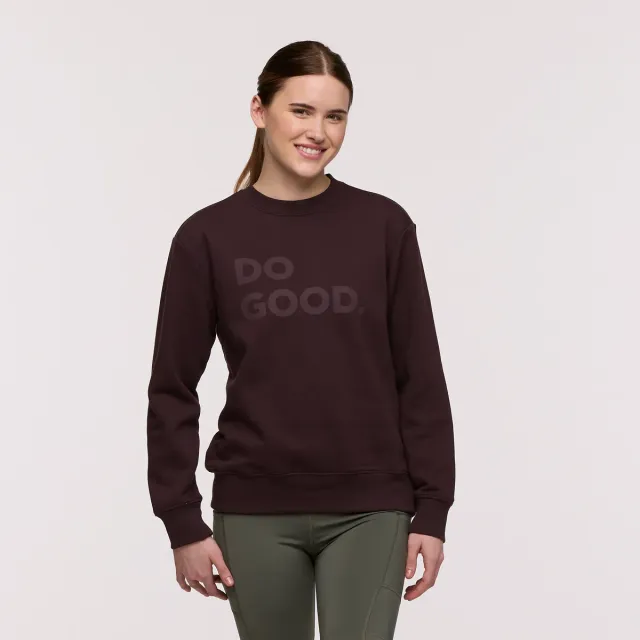 Cotopaxi Do Good sweat femme Coffee coton bio