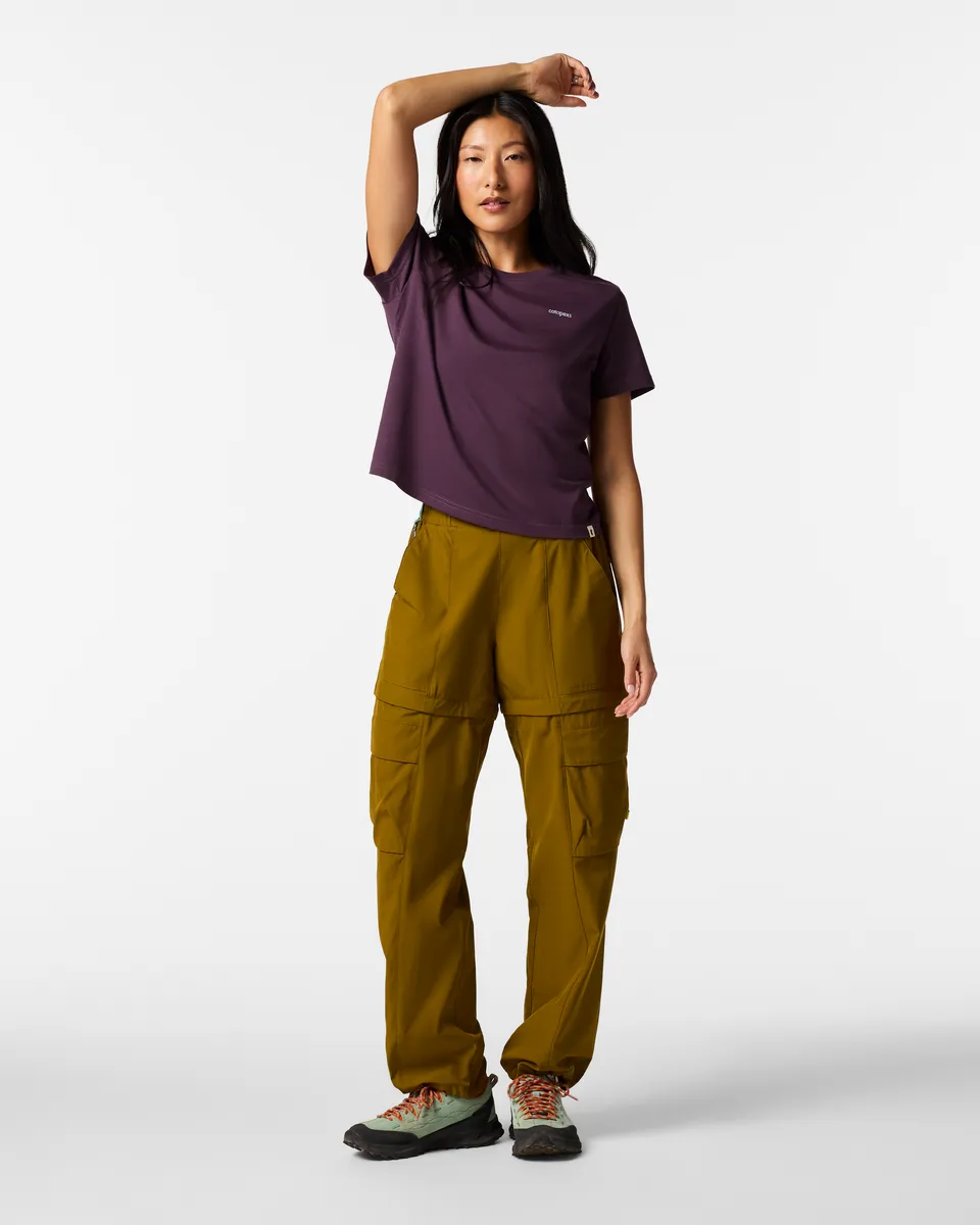 Cotopaxi Mt. Cotopaxi t-shirt femme Mystic coton