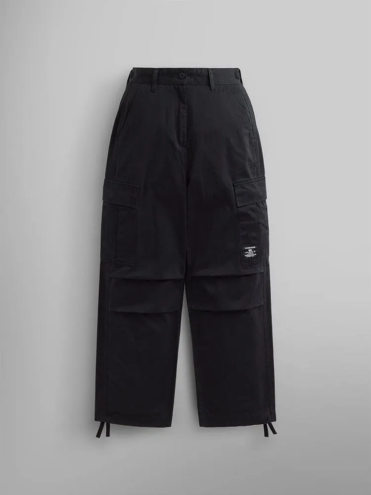 Alpha Industries M-65 pantalon cargo femme vert coton