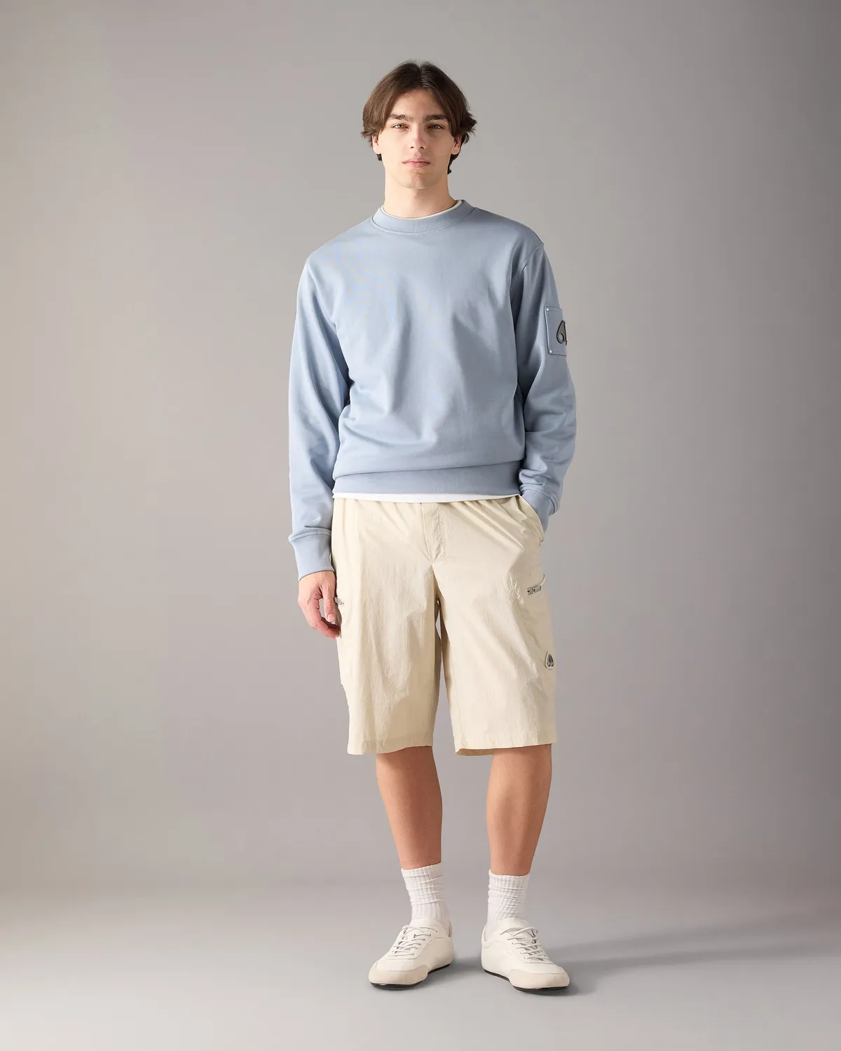 Moose Knuckles Hartsfield sweat col rond molleton