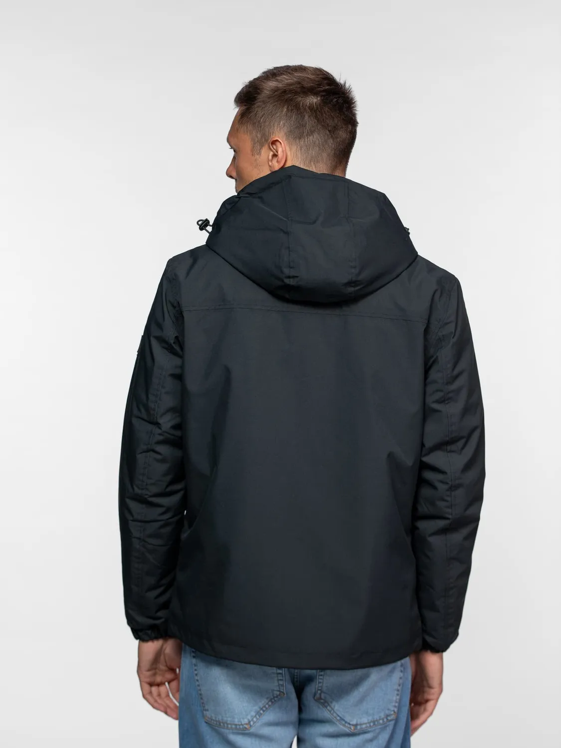 Daytona Lurayini parka courte déperlante noire