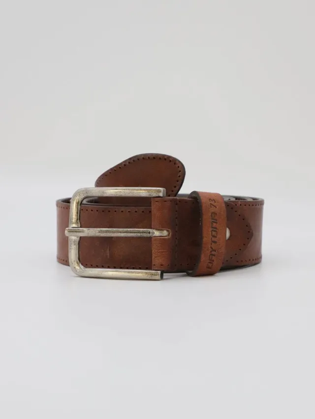 DAYTONA D12 ceinture cuir homme cognac