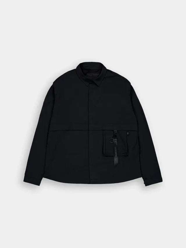 Alpha Industries Utility surchemise noire deconante poche