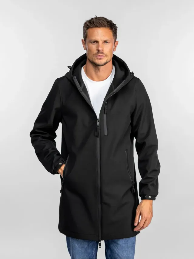 DAYTONA Romin veste longue imperméable navy