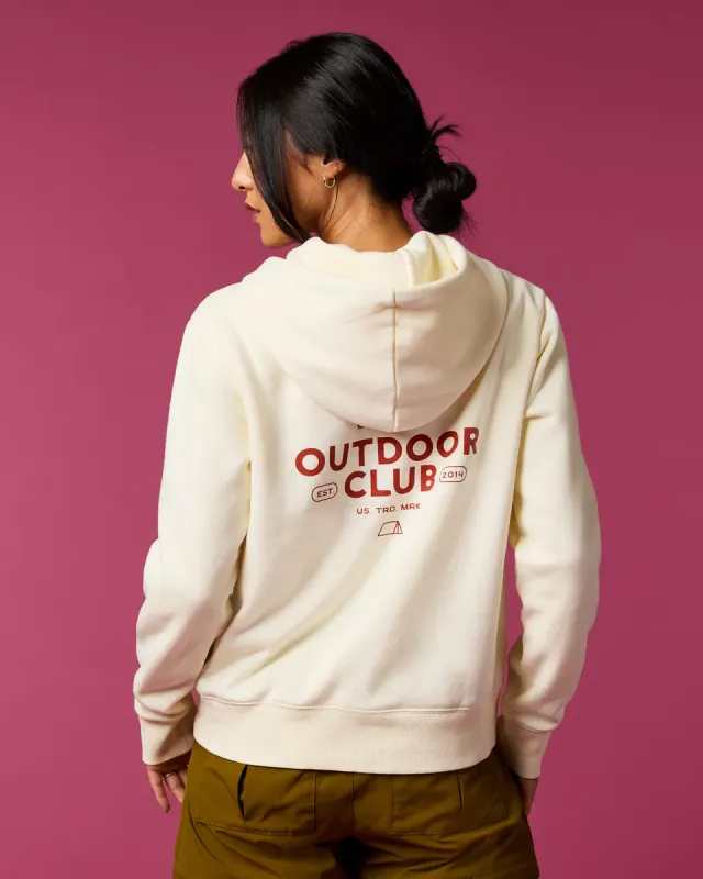 Cotopaxi Outdoor Club Hoodie sweat femme molleton Bone